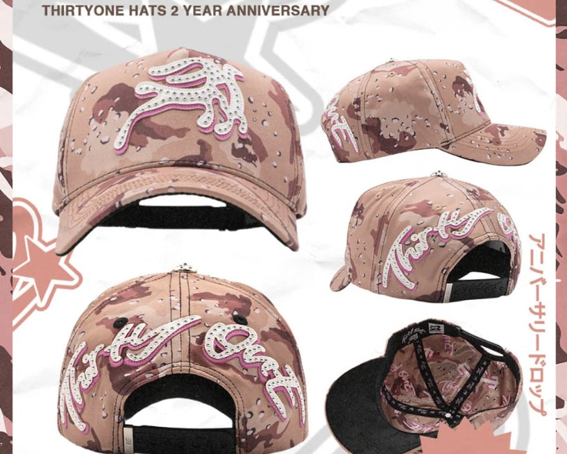 31 HATS PINK RECON