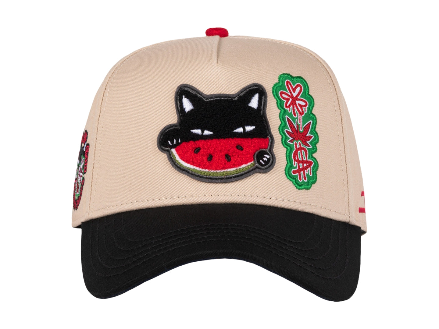 JC HATS- GATITO BEIGE/BLACK
